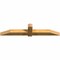 Ekena Millwork Eugene Rough Sawn Timber Gable Bracket, Western Red Cedar, 84"W x 17"H x 6"D x 6"F, 5/12 Pitch GBW084X17X0606EUG00RWR - alternate 2